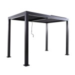 PERGOLA NATERIAL CLIMA ORIGIN BIOCLIMATIC ALU 313X198 TEMNO SIVA – dodatni pogled 4