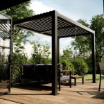PERGOLA NATERIAL CLIMA ORIGIN BIOCLIMATIC ALU 313X198 TEMNO SIVA – dodatni pogled 8