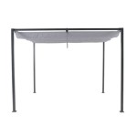 PERGOLA NATERIAL HORALI STEEL 300X300 ZLOŽLJIVA STREHA