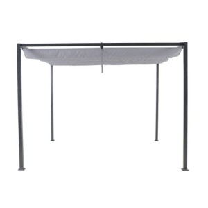 PERGOLA NATERIAL HORALI STEEL 300X300 ZLOŽLJIVA STREHA