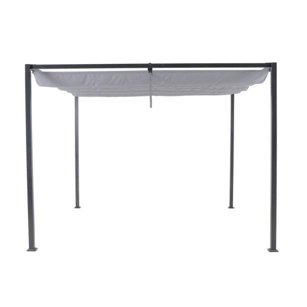 PERGOLA NATERIAL HORALI STEEL 300X300 ZLOŽLJIVA STREHA
