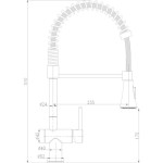 PIPA KUHINJSKA INTER CERAMIC ICF 7561017C KROM – dodatni pogled 1