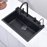 PIPA KUHINJSKA INTER CERAMIC SMART ZA KORITO 7567131MB ČRNA – crna
