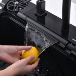 PIPA KUHINJSKA INTER CERAMIC SMART ZA KORITO 7567131MB ČRNA – crna