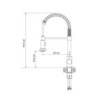 PIPA KUHINJSKA QUADRON SALMA ČRNA – crna