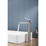 PIPA ZA UMIVALNIK INTER CERAMIC MARSILYA VISOKA MAT SREBRNA – dodatni pogled 1