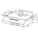 PODVGRADNA KUHINJSKA NAPA FABER 2740 BASE SRM X A60 – dodatni pogled 1