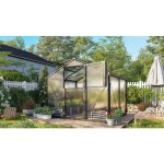 POLIKARBONATNI RASTLINJAK VITAVIA DEIMOS 5800 HKP10MM, ČRNA – crna