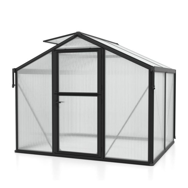 POLIKARBONATNI RASTLINJAK VITAVIA DEIMOS 5800 HKP10MM, ČRNA POLIKARBONATNI RASTLINJAK VITAVIA DEIMOS 5800 HKP10MM, ČRNA
