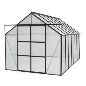 POLIKARBONATNI RASTLINJAK VITAVIA URAN 11500 HKP 4 MM ČRNA 246X257X445