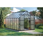 POLIKARBONATNI RASTLINJAK VITAVIA URAN 11500 HKP 4 MM ČRNA 246X257X445 – crna