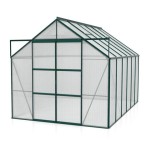 POLIKARBONATNI RASTLINJAK VITAVIA URAN 9900 HKP 4 MM SMARAGDNA 246X257X383