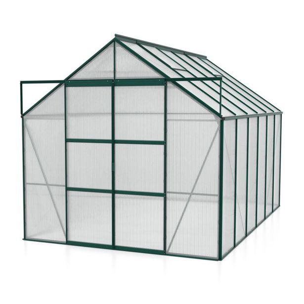 POLIKARBONATNI RASTLINJAK VITAVIA URAN 9900 HKP 4 MM SMARAGDNA 246X257X383