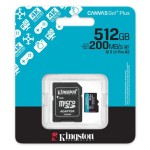 POMNILNIŠKA KARTICA KINGSTON MICRO SDXC 512GB SDCG4 /512GB CANVAS GO PLUS – pomnilniska