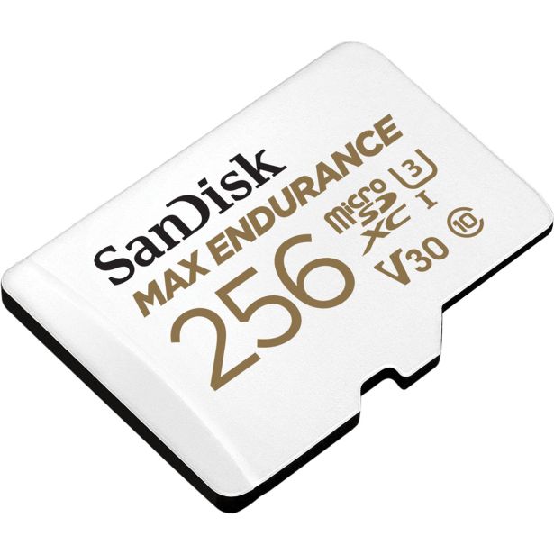 POMNILNIŠKA KARTICA SANDISK SANDISK 256GB MAX ENDURANCE POMNILNIŠKA KARTICA SANDISK SANDISK 256GB MAX ENDURANCE
