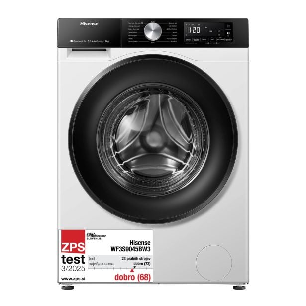 PRALNI STROJ HISENSE WF3S9045BW3 PRALNI STROJ HISENSE WF3S9045BW3