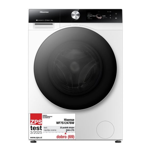 PRALNI STROJ HISENSE WF7S1247BW PRALNI STROJ HISENSE WF7S1247BW