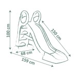 TOBOGAN SMOBY KS Z VODO SREDNJI ZELEN 159X69X100 CM – dodatni pogled 1