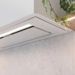 VGRADNA KUHINJSKA NAPA CIARKO DESIGN AURA 55 CM, BELA – dodatni pogled 4