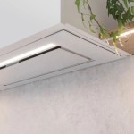 VGRADNA KUHINJSKA NAPA CIARKO DESIGN AURA 74 CM, BELA – dodatni pogled 3