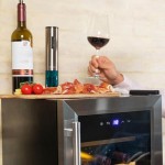 VINSKA VITRINA CECOTEC BOLERO GRANDSOMMELIER 1550 INOX COMPRESSOR – dodatni pogled 2