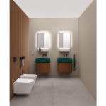 WC ŠKOLJKA, VISEČA AXA ONE TRENTANOVE WHITE GLOSSY – skoljka viseca