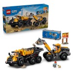 Poženi komplet za sestavljanje LEGO&reg; City Prekucni tovornjak in nakladalnik (60494)