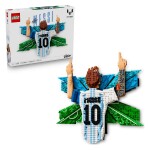 S kompletom za sestavljanje LEGO&reg; Editions Lionel Messi – izkazujemo čast (43018) za fante in dekleta
