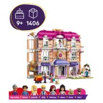 Komplet za sestavljanje &raquo;hišice za punčke&laquo; je poln podrobnosti ter za ustvarjalno igro vključuje 6 minifiguric in 2 mački. Oglej si