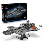 Oživi Marvelovo vesolje s kompletom za sestavljanje modela leteče letalonosilke S.H.I.E.L.D. (76354) za odrasle navdušence.