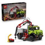 Popeljite sestavljanje modelov na višjo raven z gradbenim tovornjakom LEGO Technic Mercedes-Benz Unimog U 5023 z dvigalom (42242) za dečke in deklice