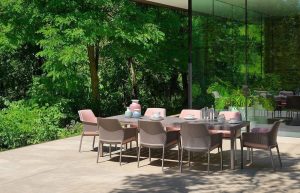 NET RELAX - antracite – vrtni stol nardi