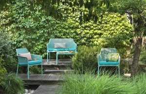 NET RELAX - antracite – vrtni stol nardi
