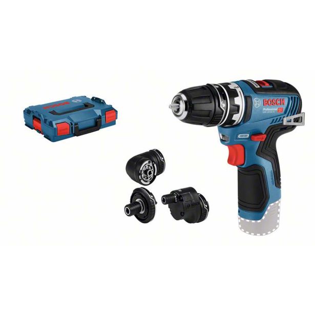 AKUMUL. UDARNI VRTALNIK BOSCH PROFESSIONAL GSR 12V-35 FC + DODATNE GLAVE AKUMUL. UDARNI VRTALNIK BOSCH PROFESSIONAL GSR 12V-35 FC + DODATNE GLAVE