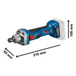 AKUMULAT. PREMI BRUSILNIK BOSCH PROFESSIONAL GGS 18V-20 – dodatni pogled 1