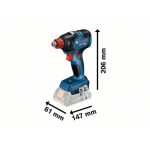 AKUMULAT. UDARNI VIJAČNIK BOSCH PROFESSIONAL GDX 18V-200 – vijacnik