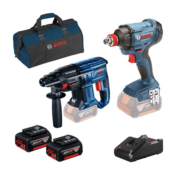 AKUMULATORSKI SET BOSCH PROFESSIONAL GBH 180 + GDX 180 AKUMULATORSKI SET BOSCH PROFESSIONAL GBH 180 + GDX 180