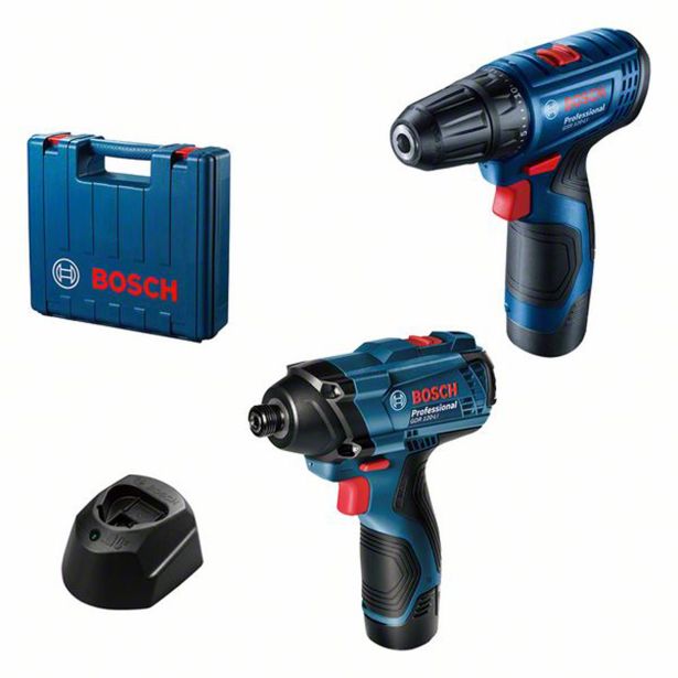 AKUMULATORSKI SET BOSCH PROFESSIONAL GSR 120 + GDR120 AKUMULATORSKI SET BOSCH PROFESSIONAL GSR 120 + GDR120