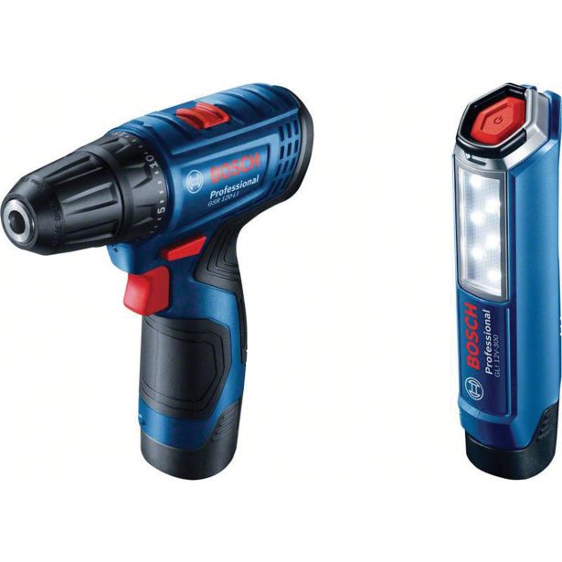 AKUMULATORSKI SET BOSCH PROFESSIONAL GSR 120 LI+ GLI 12V-300 + GAL 1210 CV AKUMULATORSKI SET BOSCH PROFESSIONAL GSR 120 LI+ GLI 12V-300 + GAL 1210 CV