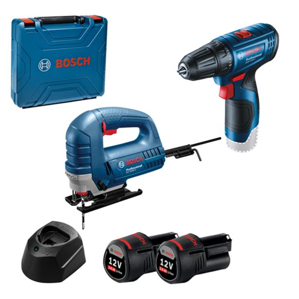 AKUMULATORSKI SET BOSCH PROFESSIONAL GST 8000 E + GSR 120-LI AKUMULATORSKI SET BOSCH PROFESSIONAL GST 8000 E + GSR 120-LI