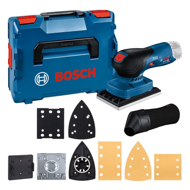 AKUMULATORSKI VIBRACIJSKI BRUSILNIK BOSCH PROFESSIONAL GSS 12V-13 SOLO + L-BOXX AKUMULATORSKI VIBRACIJSKI BRUSILNIK BOSCH PROFESSIONAL GSS 12V-13 SOLO + L-BOXX