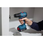AKUMULATORSKI VRTALNIK BOSCH PROFESSIONAL GSR 185-LI 2X18V 2AH BATERIJA; KOVČEK – kovcek