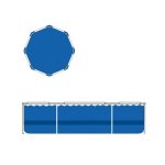 BAZEN S KOVINSKO KONSTRU. AVENLI PLUS FRAME 366X100 CM SIV – dodatni pogled 7