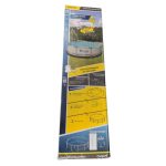 BAZEN S KOVINSKO KONSTRU. AVENLI PLUS FRAME 366X76 CM, SIV – dodatni pogled 8