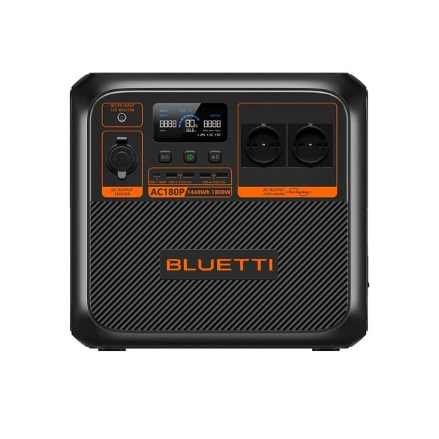 BLUETTI AC180P PRENOSNA POLNILNA POSTAJA 1800W/1440WH BLUETTI AC180P PRENOSNA POLNILNA POSTAJA 1800W/1440WH