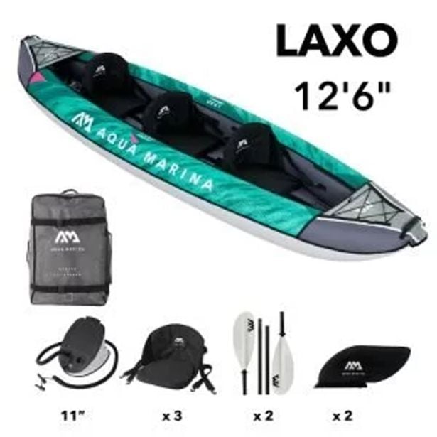 ČOLN AQUA MARINA KAJAK LAXO-380 12'6" ZA 3 OSEBE ČOLN AQUA MARINA KAJAK LAXO-380 12'6" ZA 3 OSEBE
