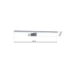 DEKORAT. STENSKA SVETILKA MILAGRO SHINE KROM 80CM 15W LED ML3809 – dodatni pogled 5