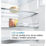 HLADILNIK Z ZAMRZOVALNIKOM BOSCH KGE36ALCA – dodatni pogled 7