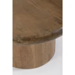 Klubska mizica LOPEZ D75 je narejena iz mangovega lesa. Material: Mangov les Dimenzije: širina: Ø75cm višina: 40 cm