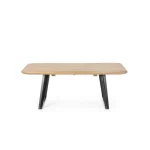 Klubska mizica NASHIK 118X70, je narejena iz mangovega lesa ter nogic iz jekla. Material: Mangov les Jeklo Dimenzije: širina: 118cm globina: 70cm višina: